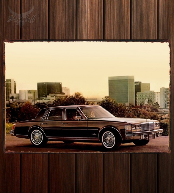 Металлическая табличка Cadillac Seville Elegante Металлическая табличка Cadillac Seville Elegante